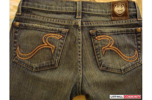 Rock &amp; Republic Kasandra Lowrise Jeans