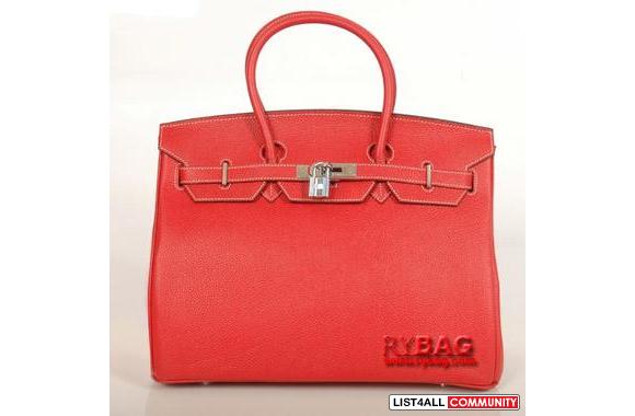 &#65290;Designer&nbsp; Handbags,Hermes&nbsp;Birkin bag 35cm bright red