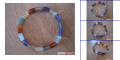Multi-Color Germ stones Bracelet for various fortunes