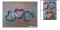 Valentine's / Lovers' Special Heart Shape Decorative Hook