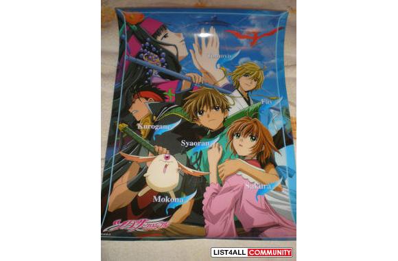 Tsubasa Posters x2* Bought From Saruka Media a Whi
