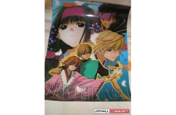 Tsubasa Posters x2* Bought From Saruka Media a Whi