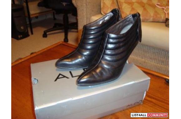 aldo genuine leather boots