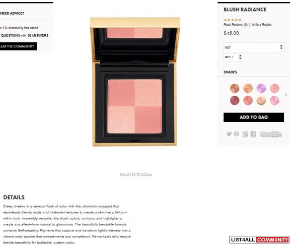 ysl blush radiance