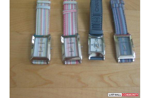 Chanel Watches* great colours for the summer *SPEC