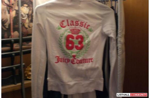 XS/P JUICY COUTURE SUITE*Cotton material with gems