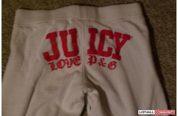 XS/P JUICY COUTURE SUITE*Cotton material with gems