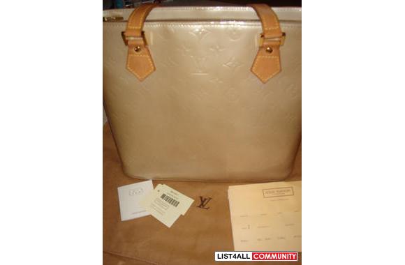 100% Authentic   Louis Vuitton  Houston Bag  in  b