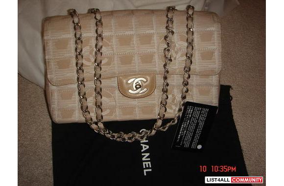 100% Authentic   Chanel  Double Flap  CC Classic i