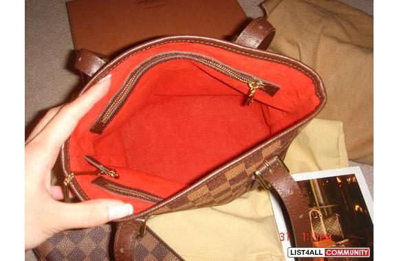 10 0% Authentic   Louis Vuitton   Damier Canvas Ma