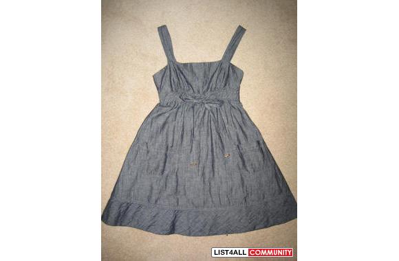 GUESS JEAN DRESS XS