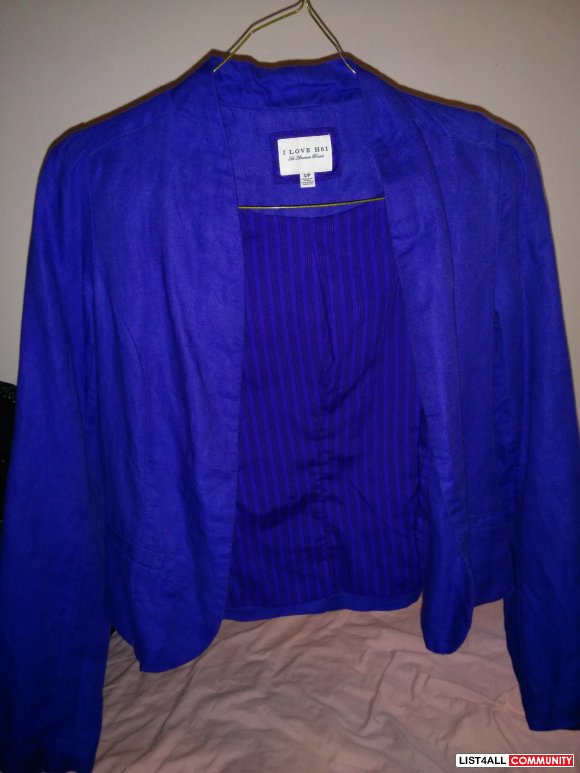 XXI COTTON BLAZER