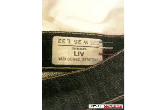 Diesel &nbsp;  AUTHENTIC &nbsp; Liv 86C  ( Slim St