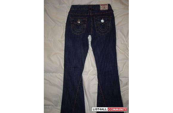 True Religion  AUTHENTIC  Joey  New   Multi  BigT 