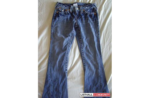 True Religion  AUTHENTIC  Joey  BlackSeed  in&nbsp