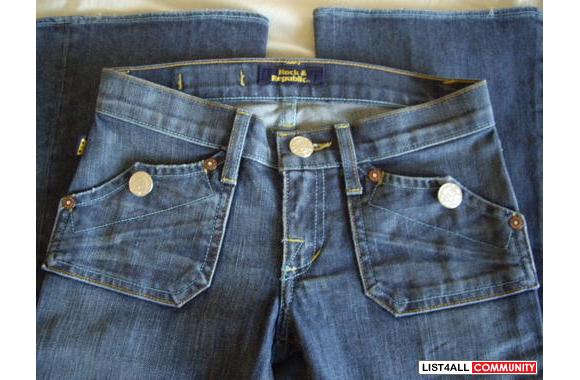 Rock  &  Republic  AUTHENTIC  Kiss Roxx  Size 