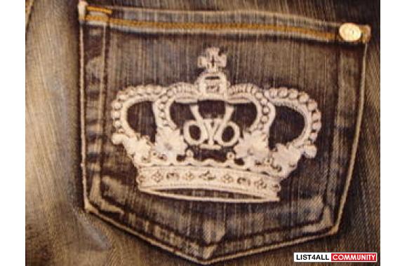 Authentic Rock & Republic Madrid White Crown i