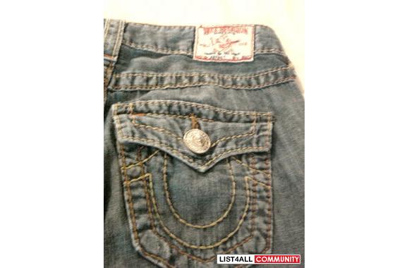 TRUE RELIGION   AUTHENTIC   Joey  Big T in   EasyR