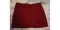 NEW MARIPOSA DEEP RED MINISKIRT