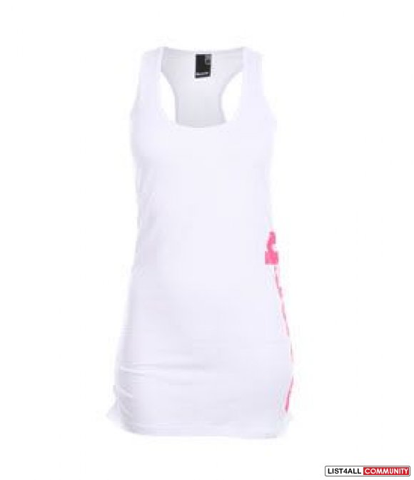 NWT BENCH WHITE VOLLEY VEST TANK TOP XS