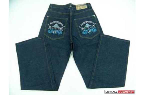 True religion, Evisu, red monkey, Bape, BBC jeans 