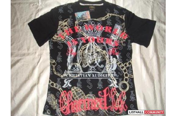 New ed hardy, christian audigier, ecko, affliction