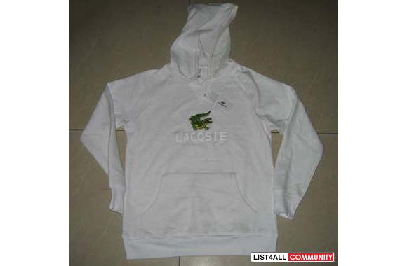 New stock for Bape, BBC, CLH, LRG and Lacoste hood
