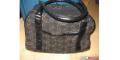 Large Black TNA bag with Gold Logos