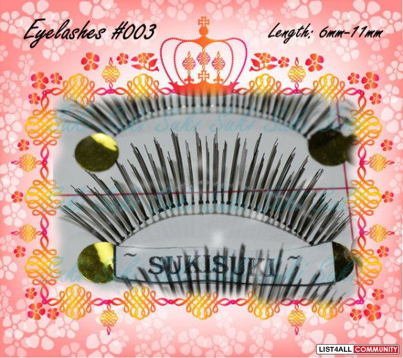 No Brand Taiwan Handmade Eyelash #003, #012, #018, #020