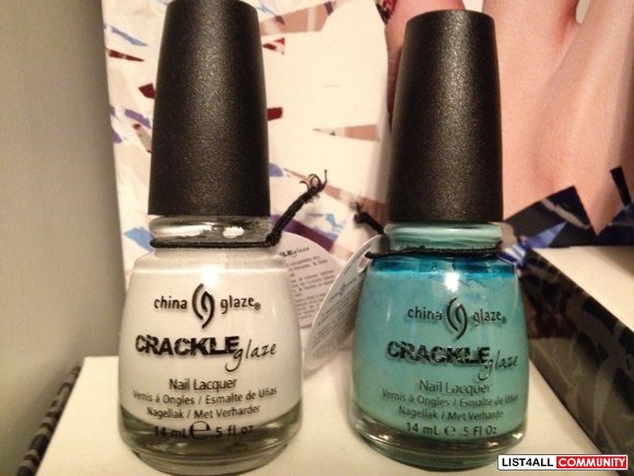Brand new China Glaze nail polish - Crackle
