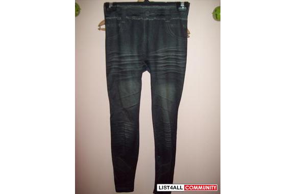 Jeans-Style Leggings - skintight, looks amazing!!!