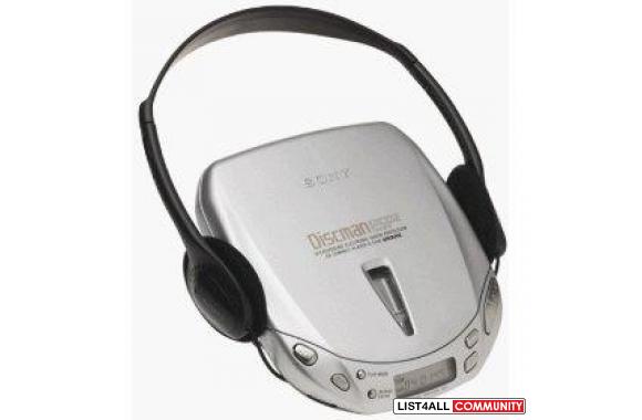 Perfect Condition Sony Discman DE441Barely used of