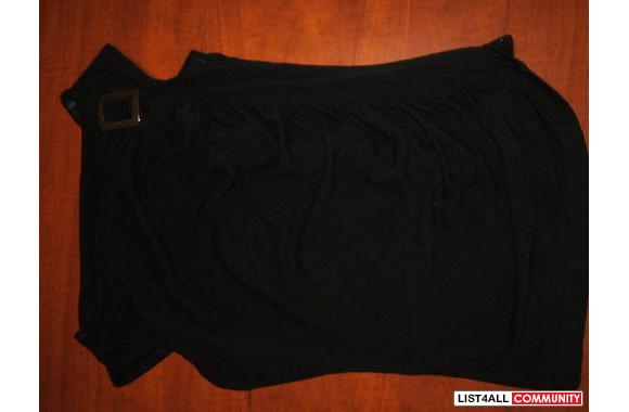 Dynamite  Black Tank w/ Buckle. Fits XS to Medium 