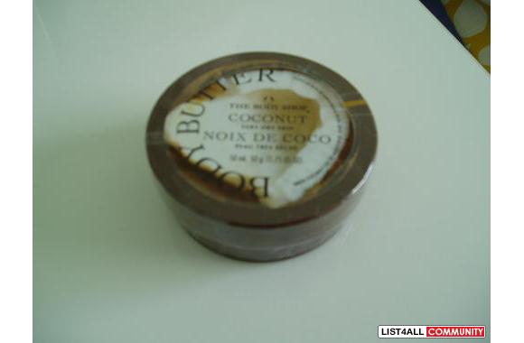 The Body Shop Coconut Body Butter- for very dry sk