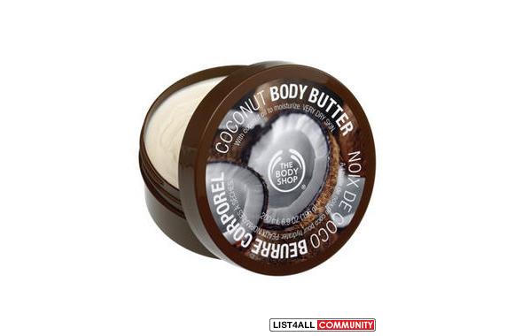 The Body Shop Coconut Body Butter- for very dry sk