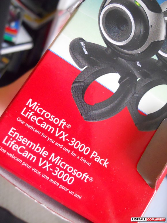 Microsoft LifeCam (VX-3000) [BRAND NEW]