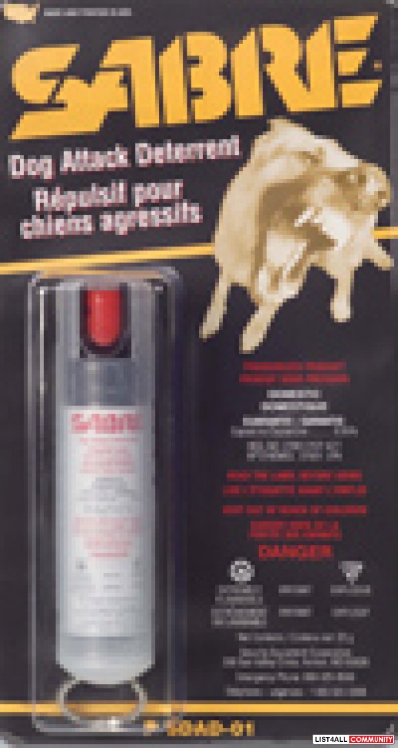white pepper spray with holster