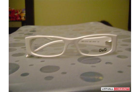 Dior white pre glasses