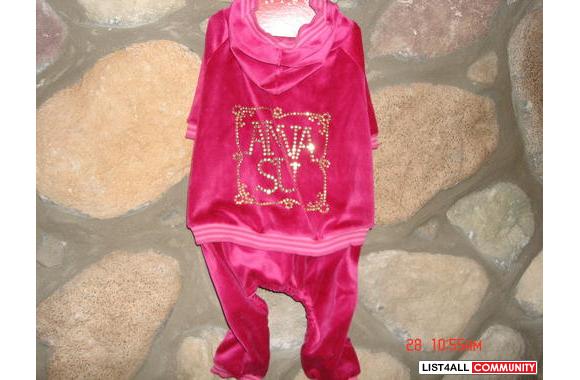 Doggy couture! I have several Velour 'VonBatch'&nb