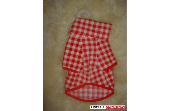 Selling one flannel Hello Kitty doggy outfit with 