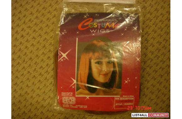 Auburn shoulder length wig Brand New in packaging!