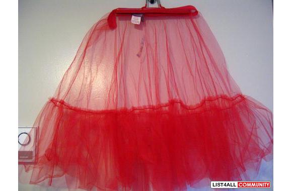 Tristan&amp; America Red Tutu/skirt