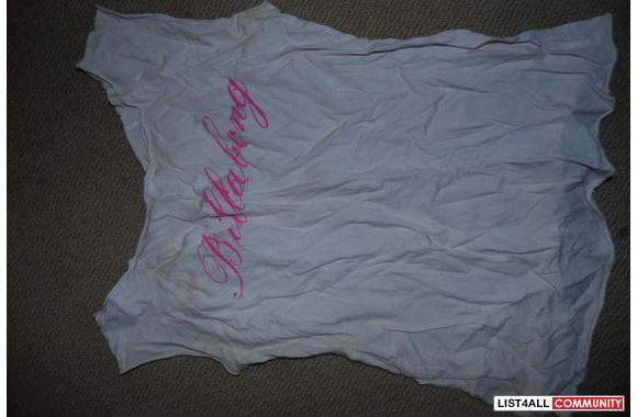 pale pink billabong t-shirt
