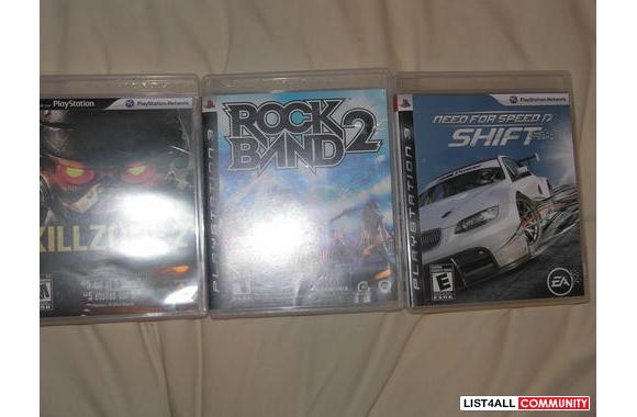 NEED FOR SPEED SHIFT $ 55 or best offerKILLZONE2&n