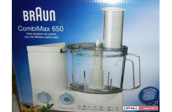 Braun Combimax Food Processor Braun Combimax Food Processor
