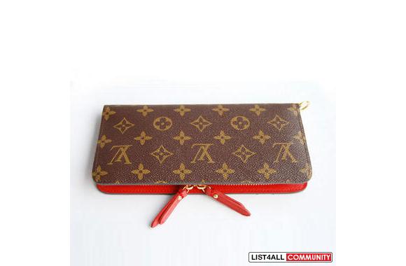 Authentic Louis Vuitton LV Insolite wallet, red in the inside :: wardrobesale :: List4All