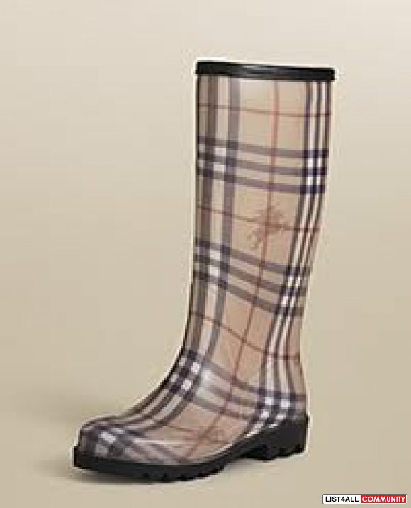 burberry rain boots canada