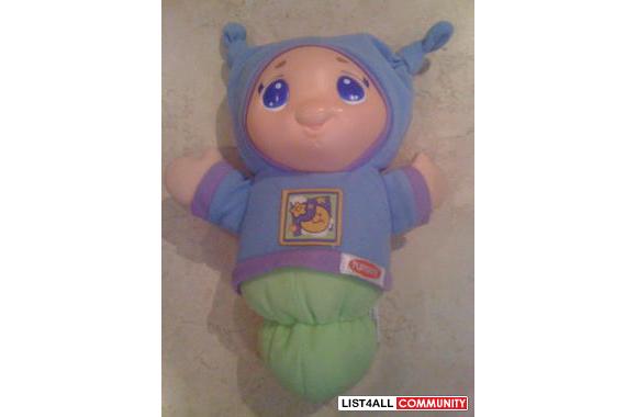 Playskool Gloworm! &nbsp;So cute for baby, press t
