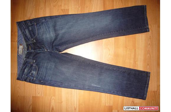 Paige Laurel Canyon Las Palmas Crops in Midnight R
