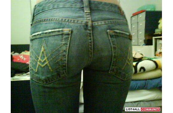 Seven for all Mankind Tan A Pocket Crops 23 (wont 